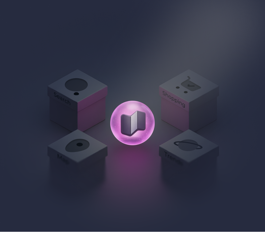 Иллюстрация API поисковой выдачи Google